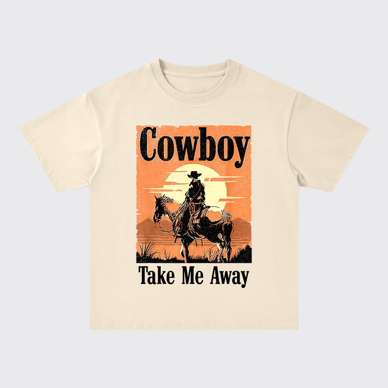 Cowboy Take Me Away Oversize T-Shirts