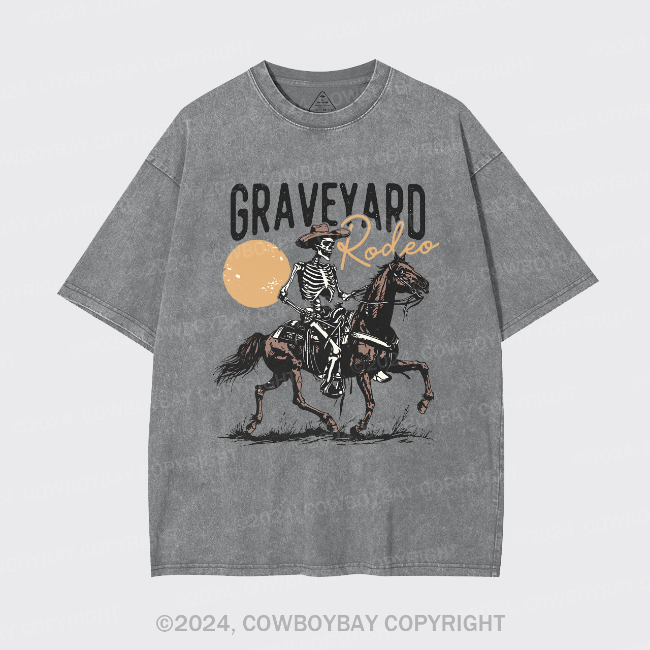 Graveyard Rodeo Garment-dye Tees