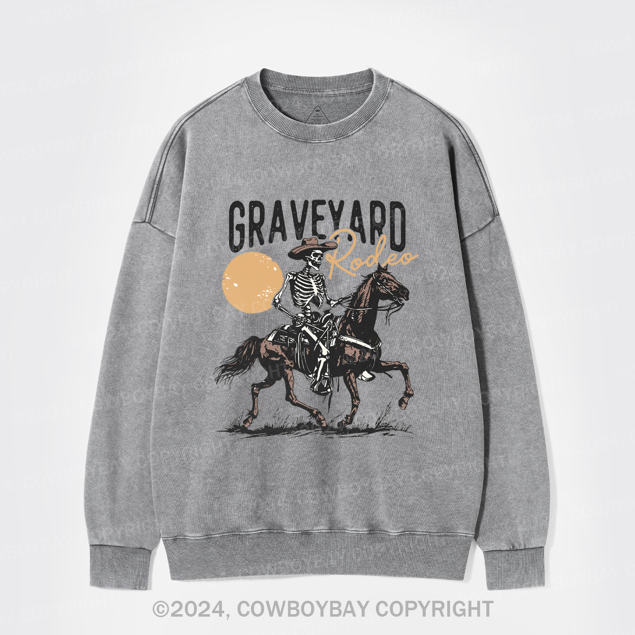 Graveyard Rodeo Washed Sweatshirts