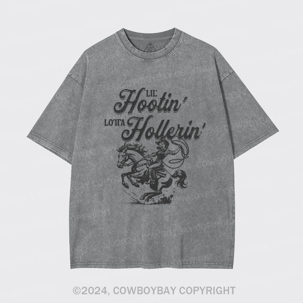Hootin' Leads To Hollerin' Garment-dye Tees
