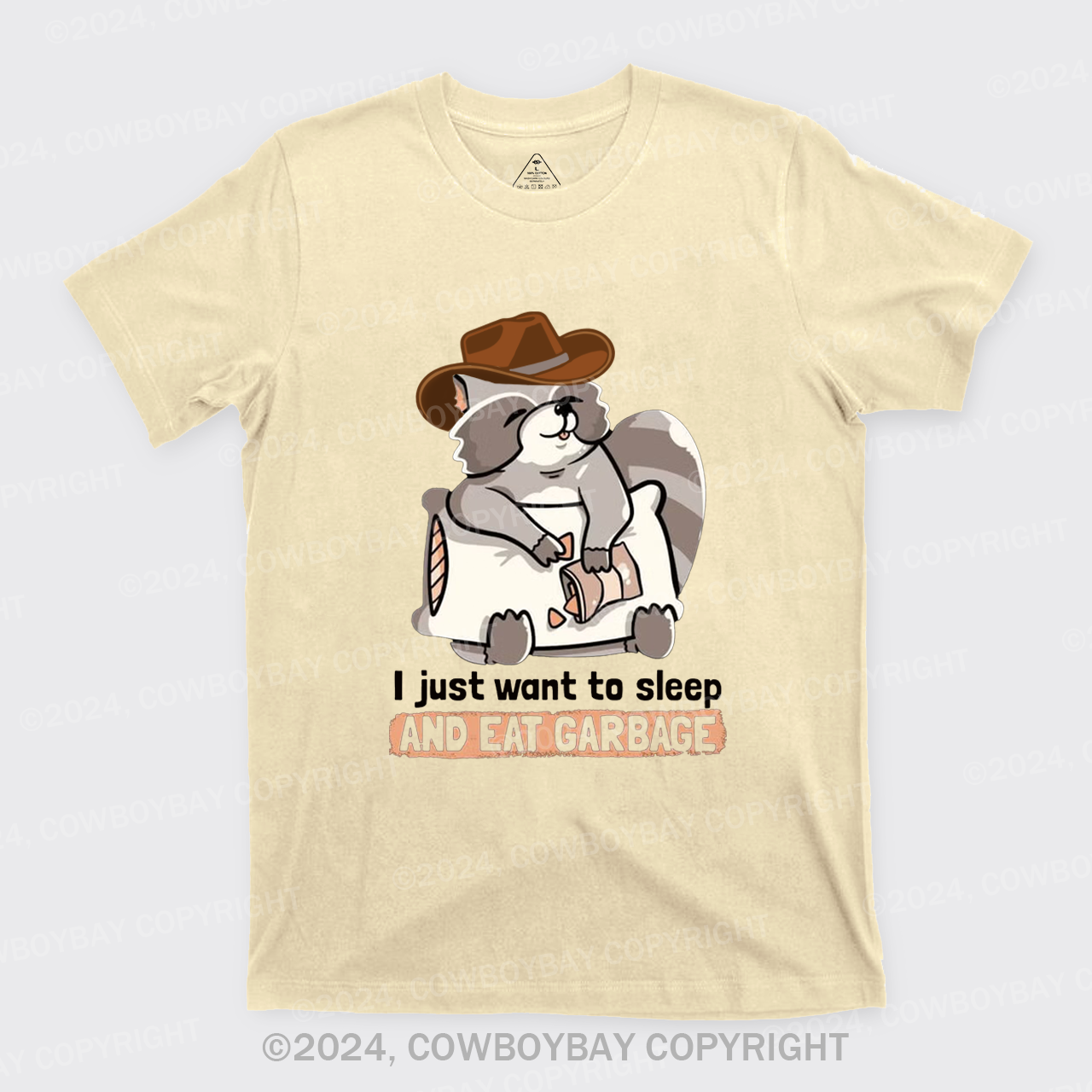 Sleep And Eat Garbage T-Shirts