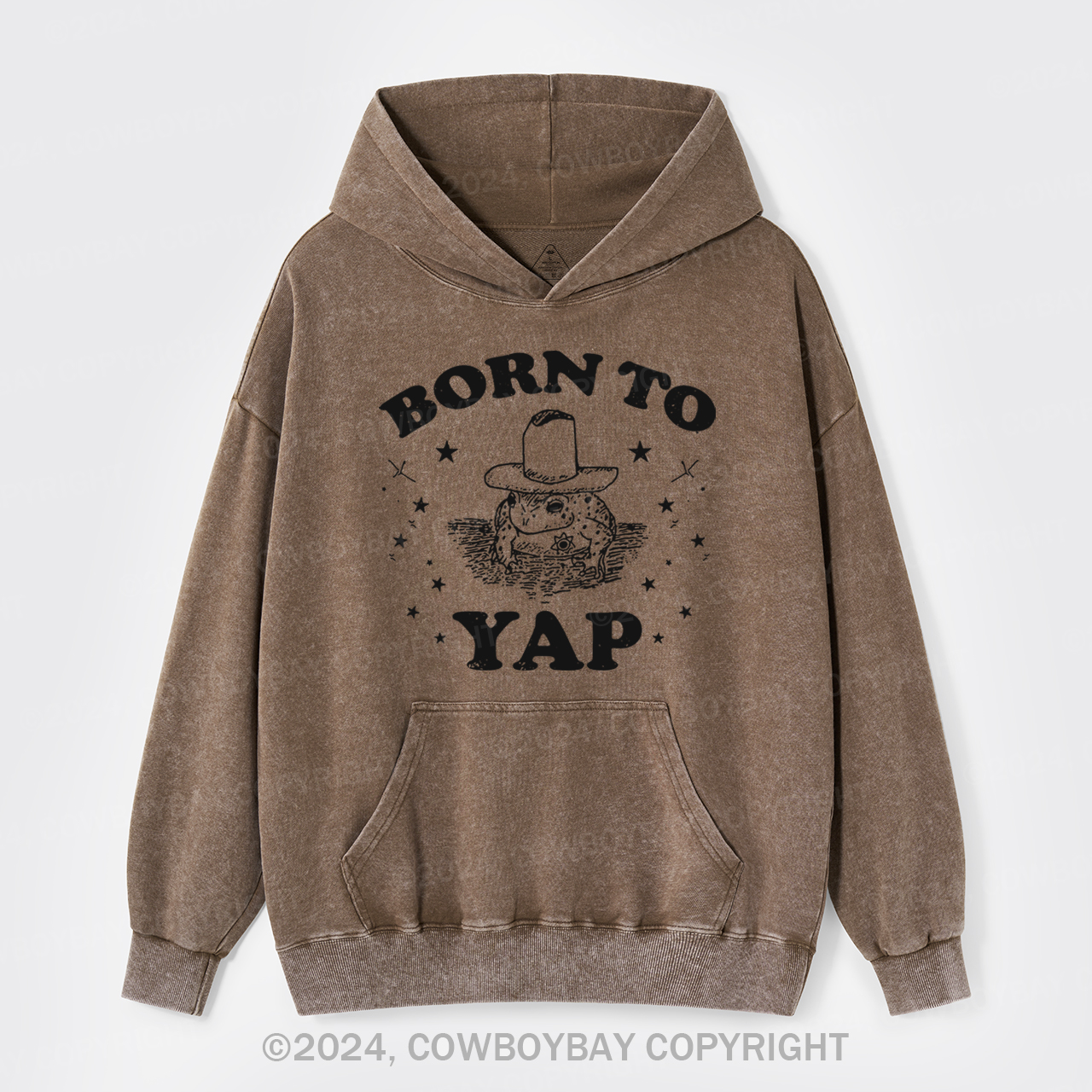 Born To Yap Garment-Dye Hoodies