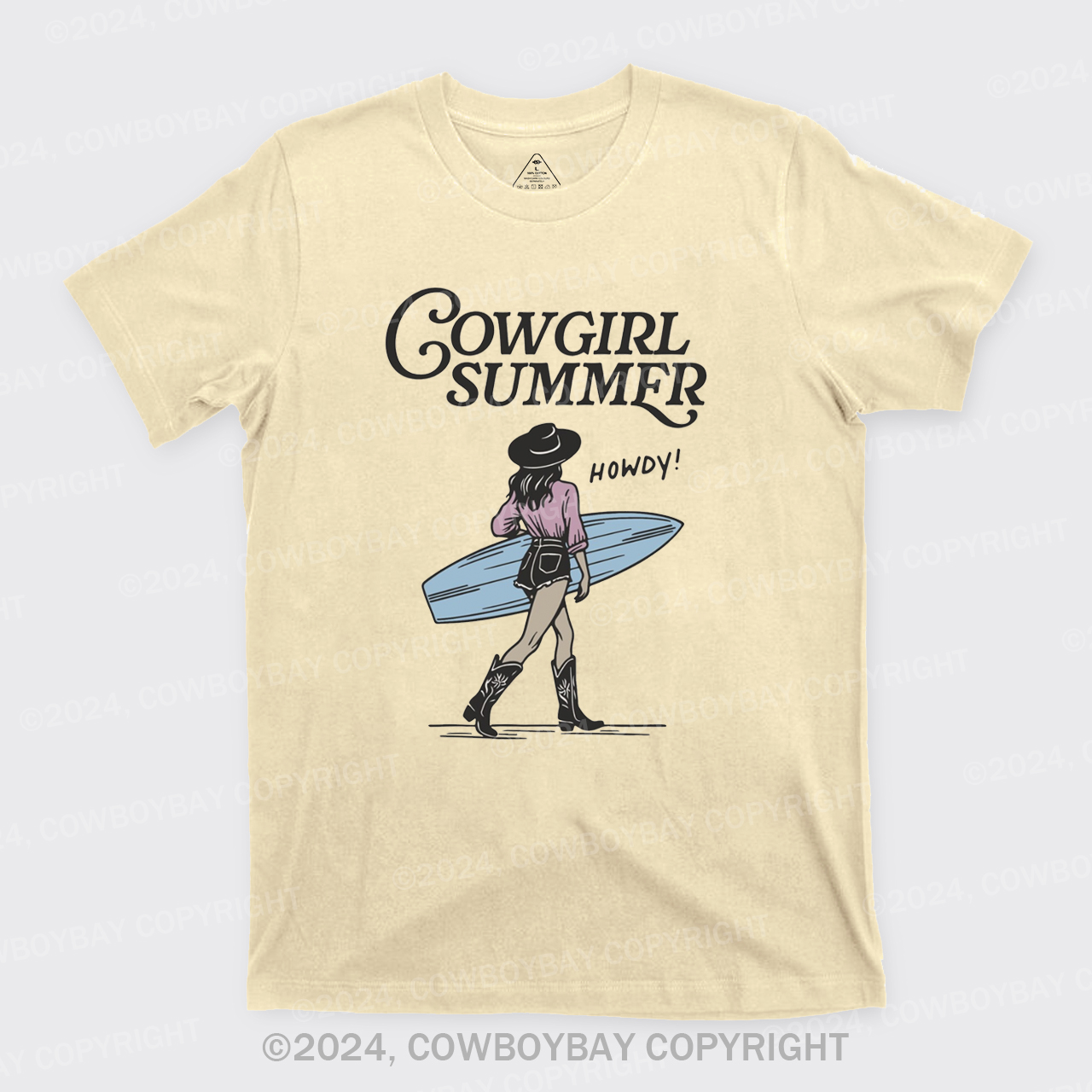 Western Summer Cowgirl Bachelorette Party T-Shirts