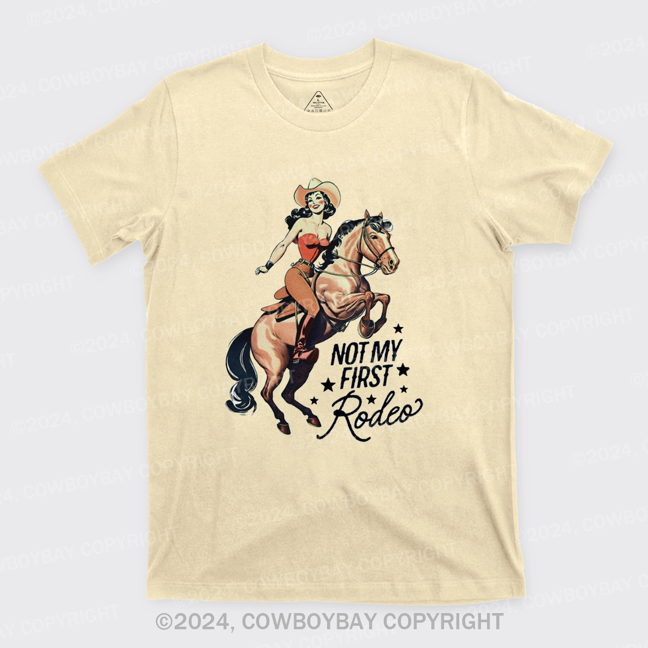Retro Rodeo Cowgirl T-Shirts