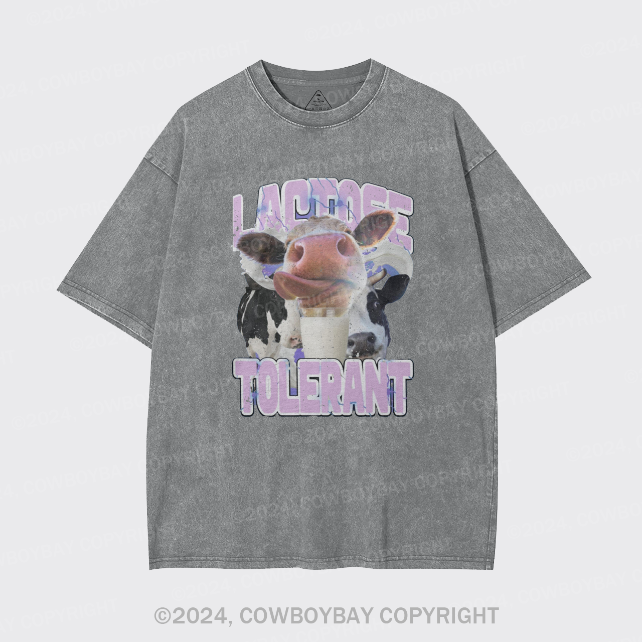 Lactose Tolerant Vintage Garment-dye Tees