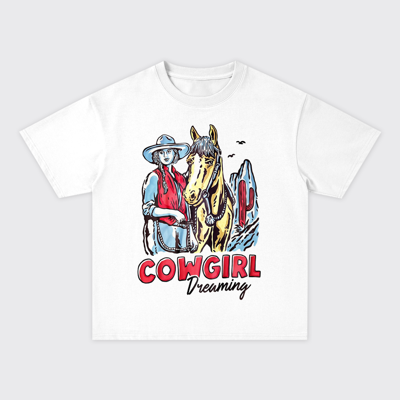 Cowgirl Dreaming Oversize T-Shirts