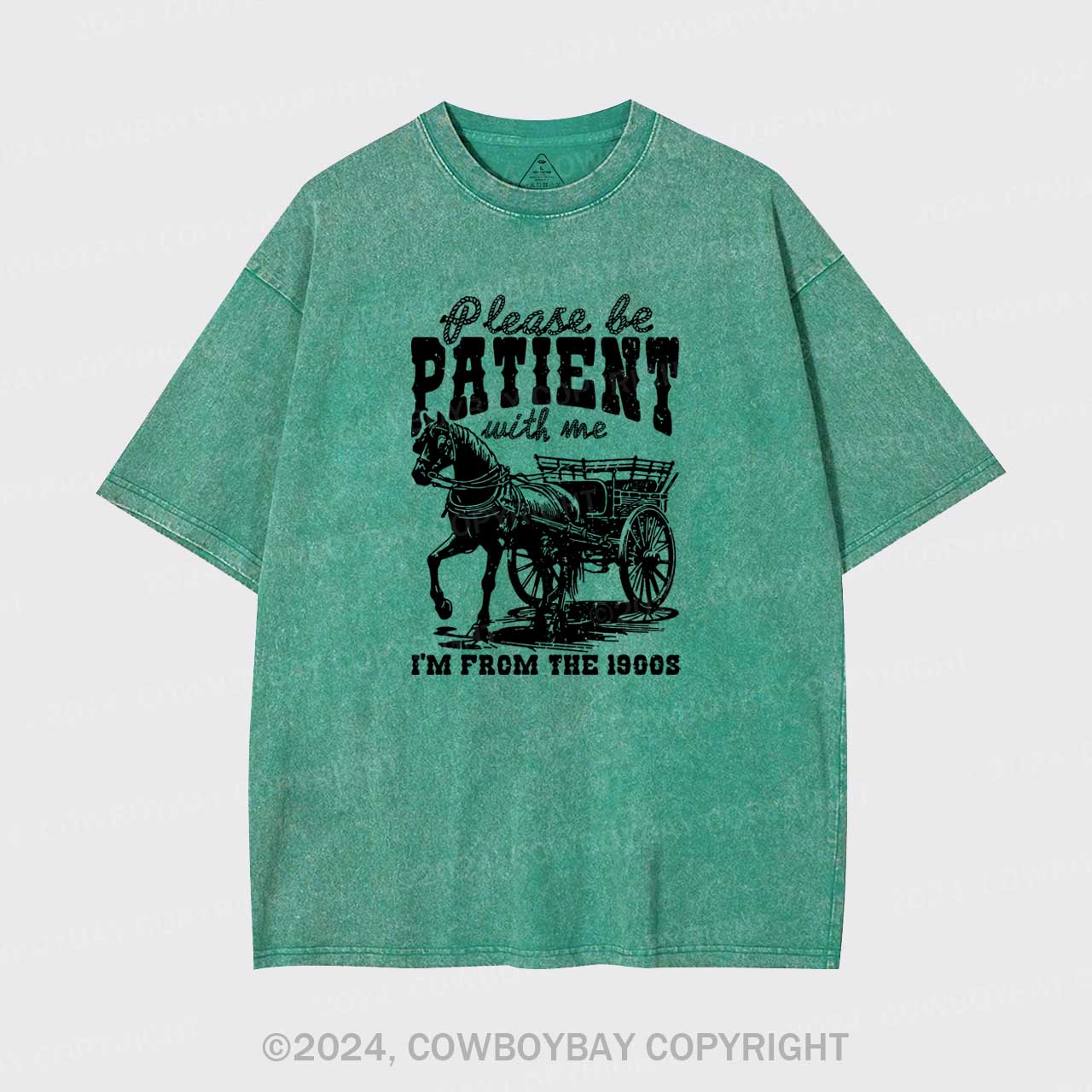 Please Be Patient With Me Garment-dye Tees