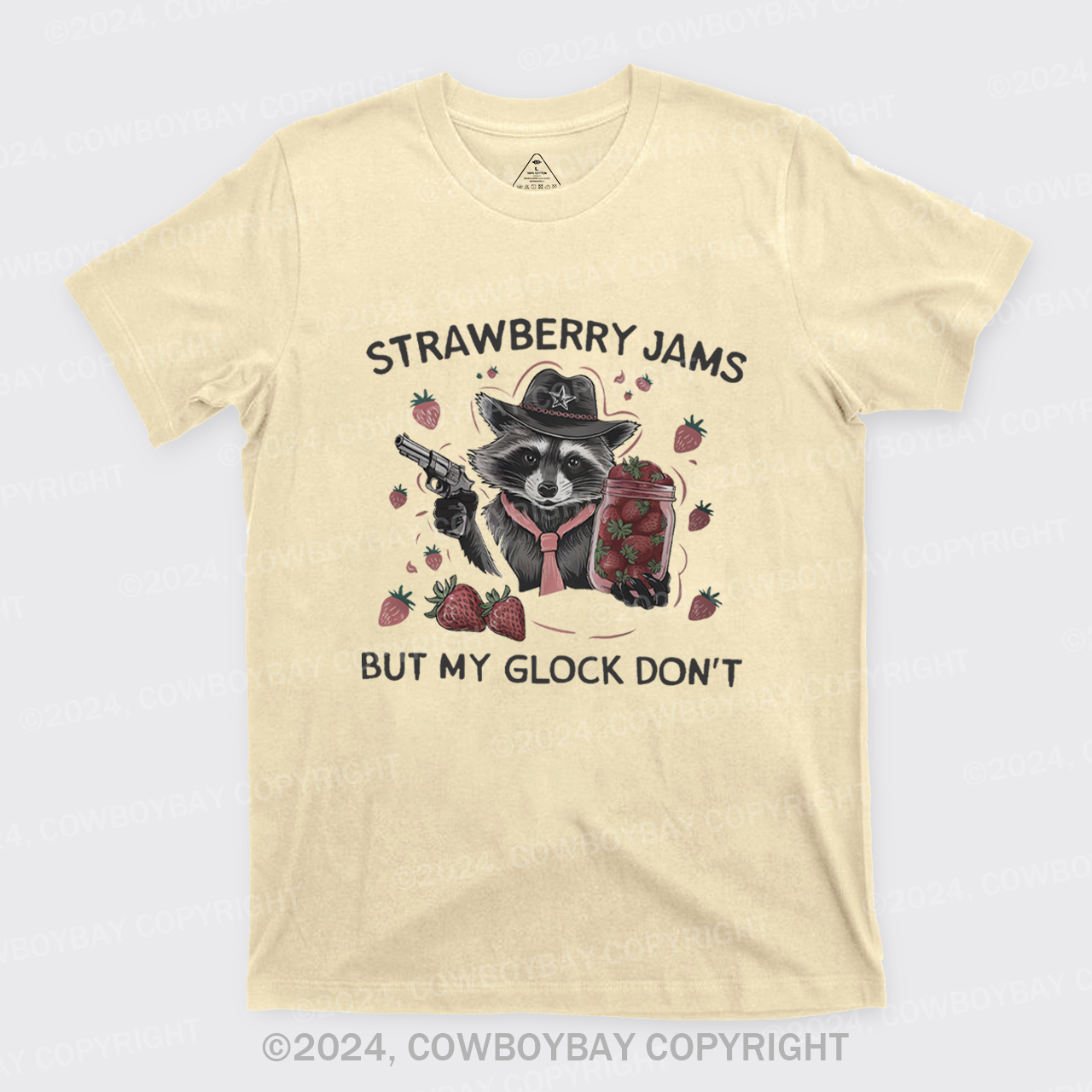 Strawberry Jams,But My Glock Don't T-Shirts