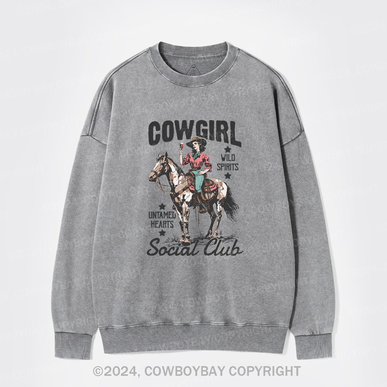 Cowgirl Social Club Washed Sweatshirts