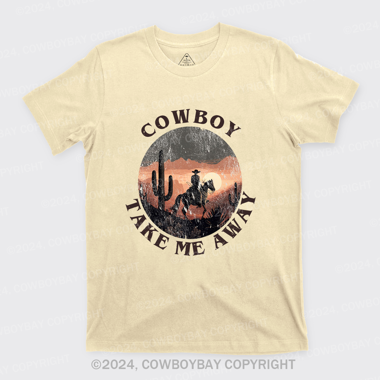 Cowboy Take Me Away Cute Farm T-Shirts