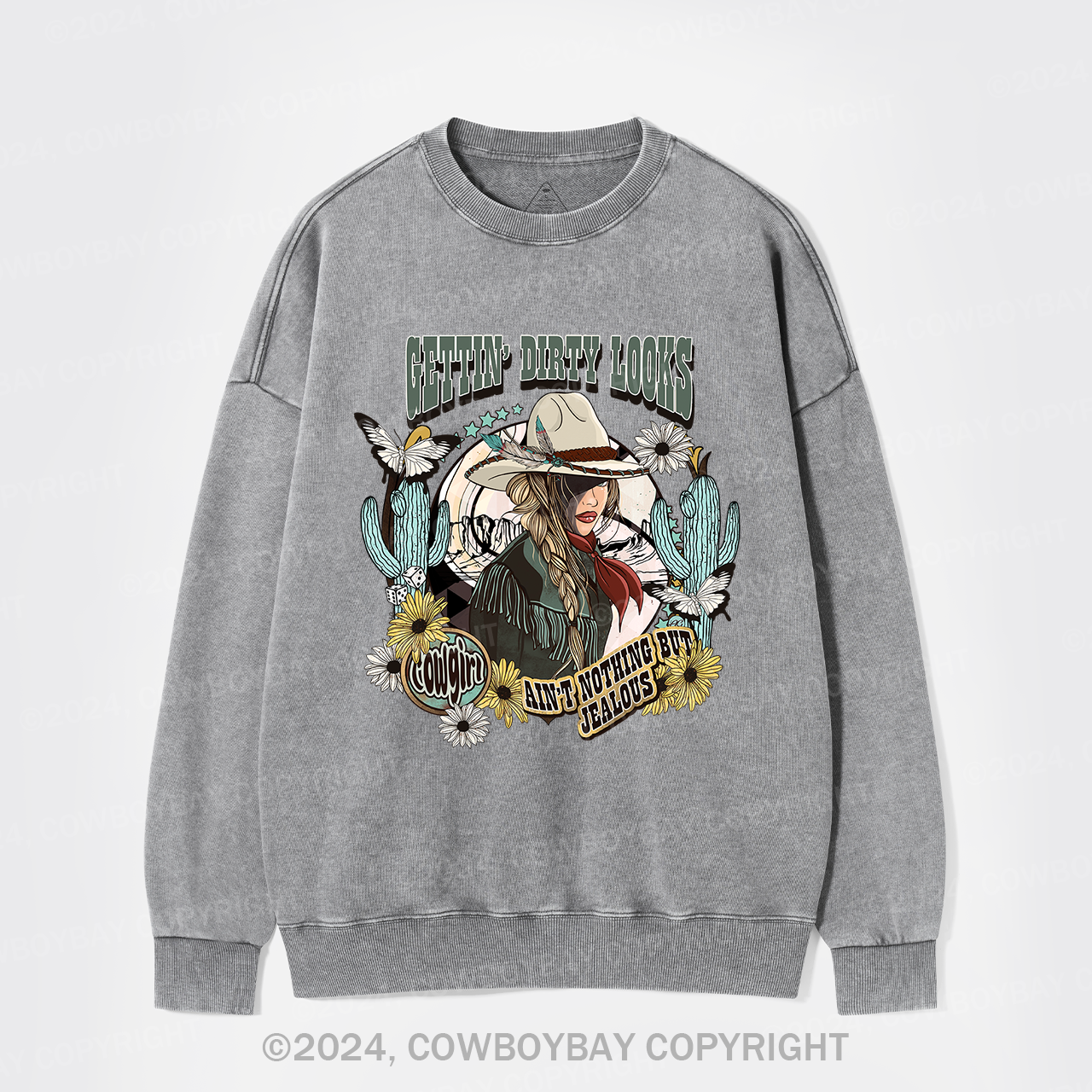 Gettin' Dirty Looks Washed Sweatshirts