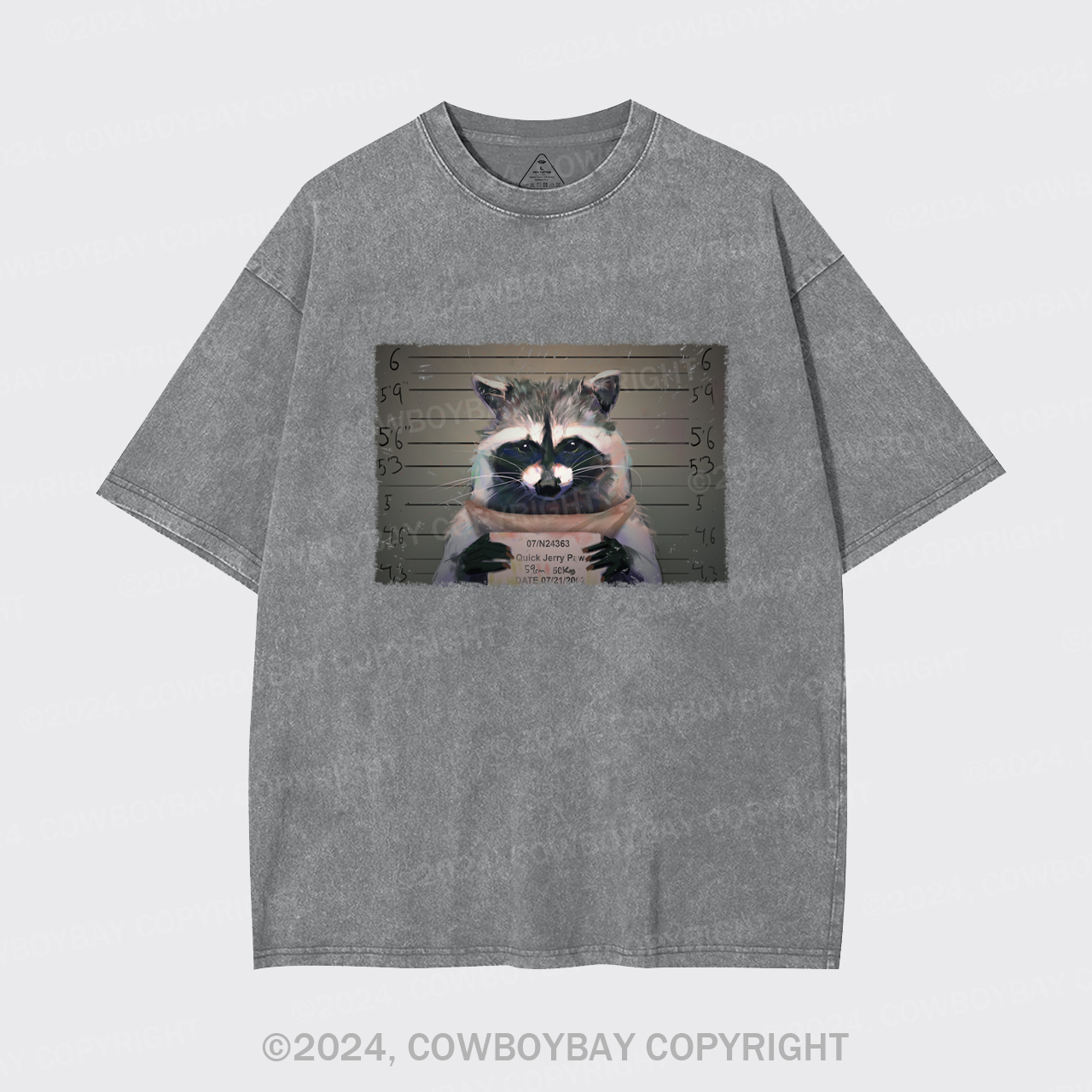 The Captive Raccoon Killer Garment-dye Tees