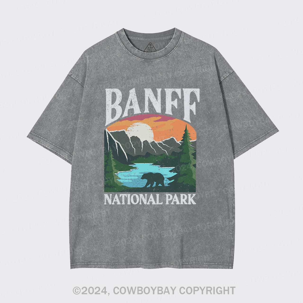 Rockies Banff National Park Garment-dye Tees