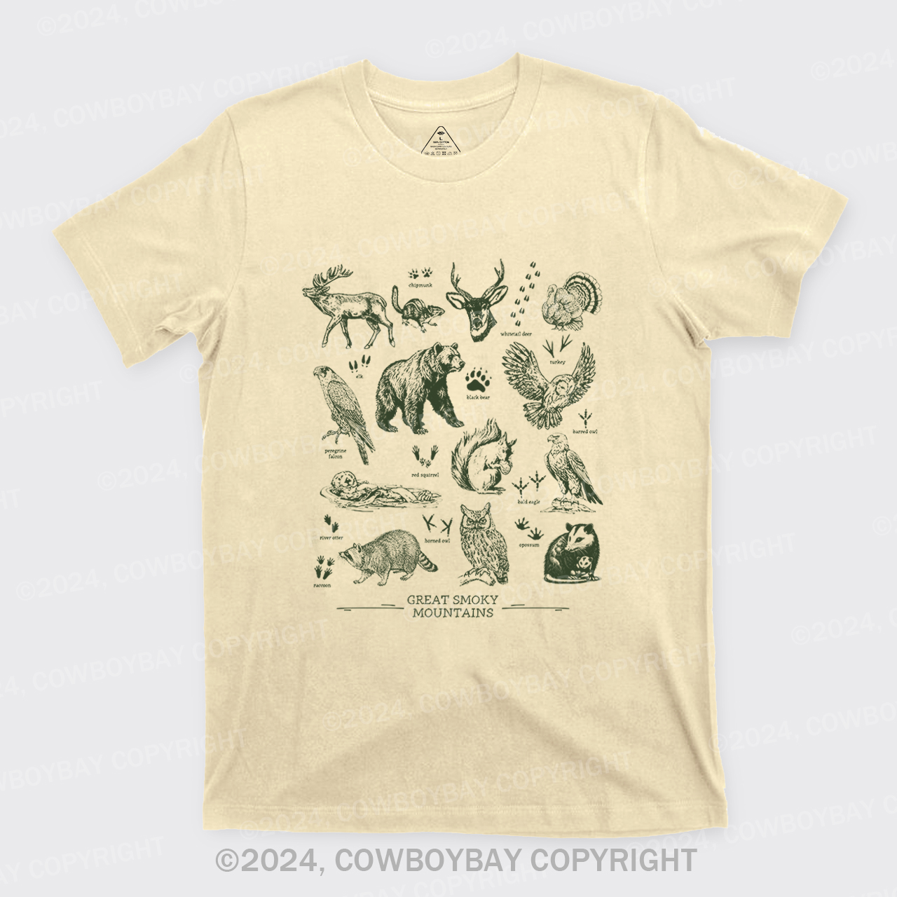 Tennessee National Park Wildlife T-Shirts