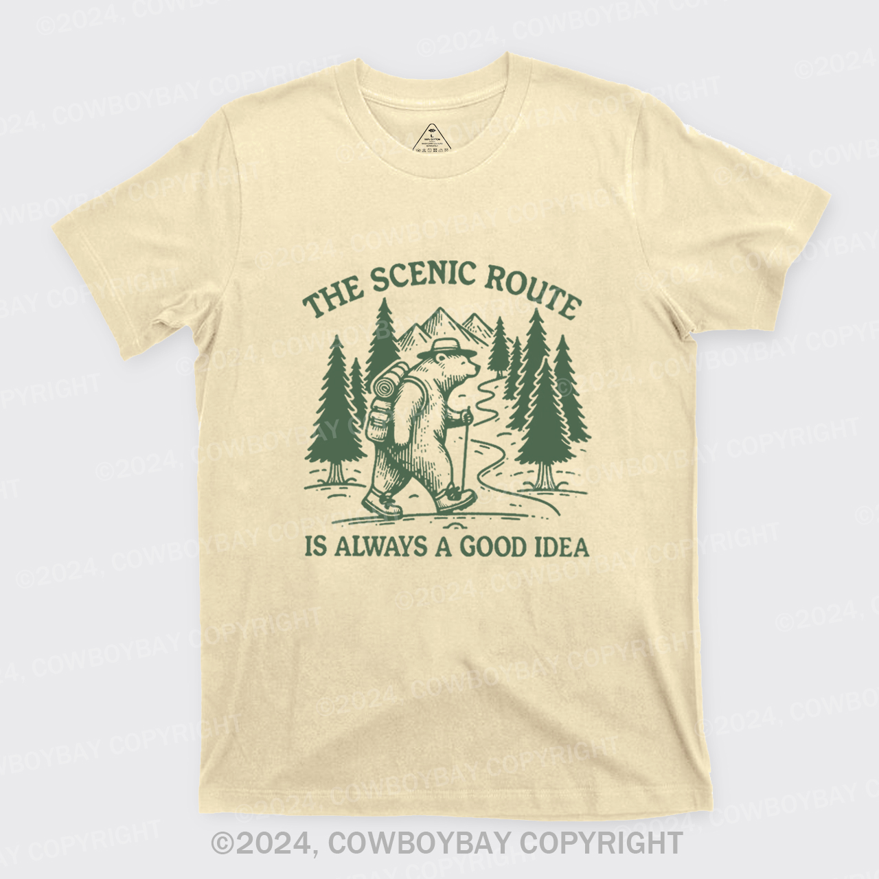 The Scenic Route Is Always A Good Idea T-Shirts