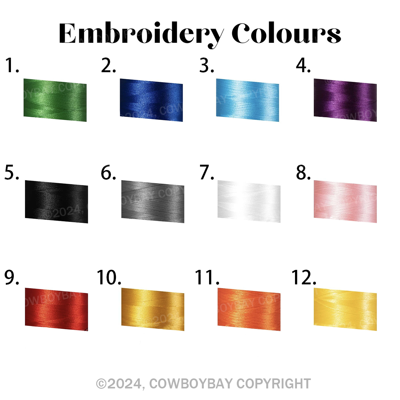 Personalised Text Embroidered Washed  Hat