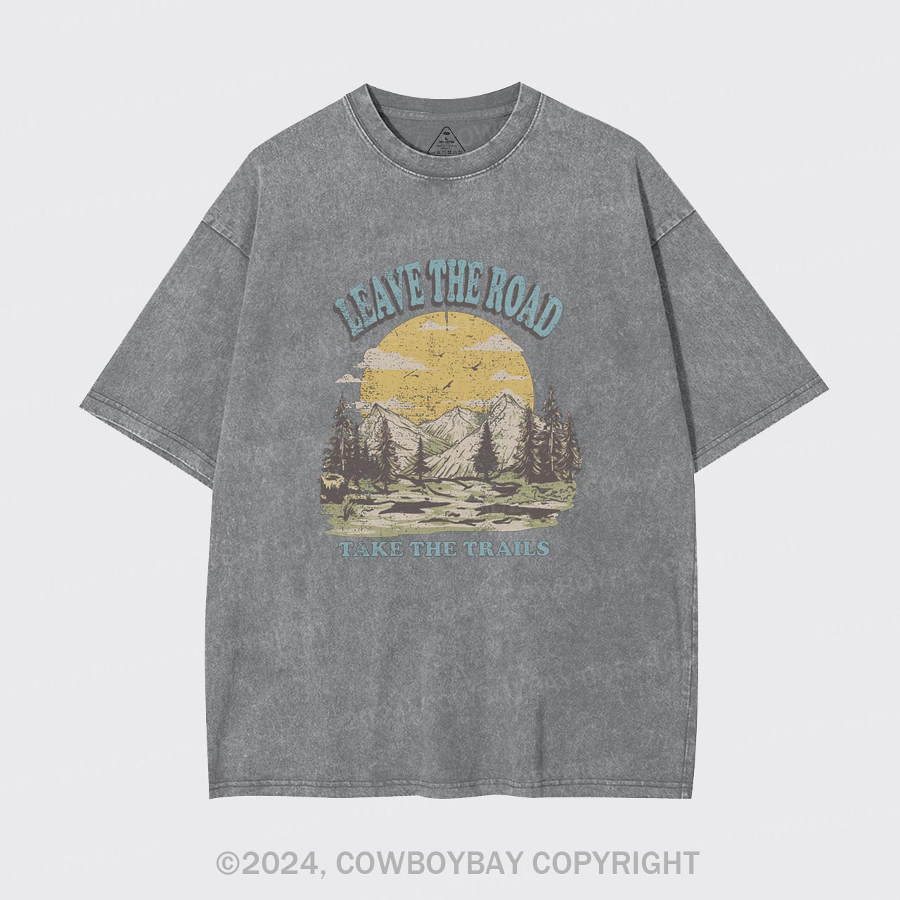 Leave the Road Take Trails Garment-dye Tees
