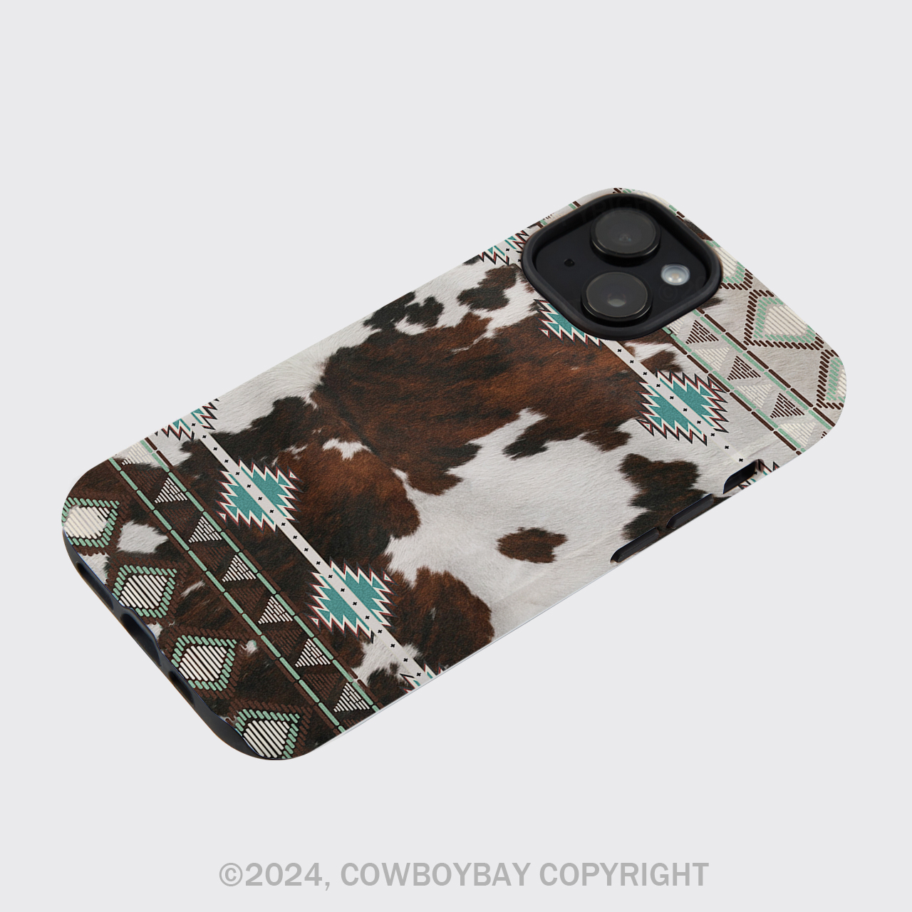 Aztec Cow Texture Phone Case
