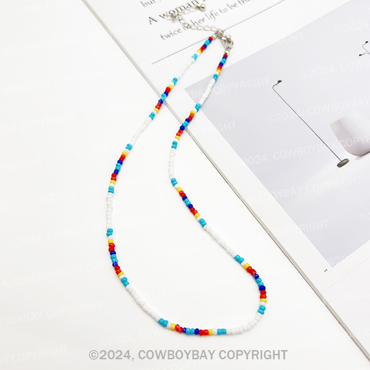 Bohemian Colorful Beaded Necklace