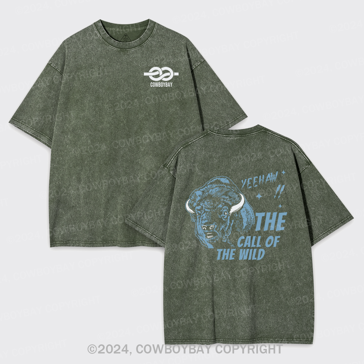 The Call Of The Wild Garment-dye Tees