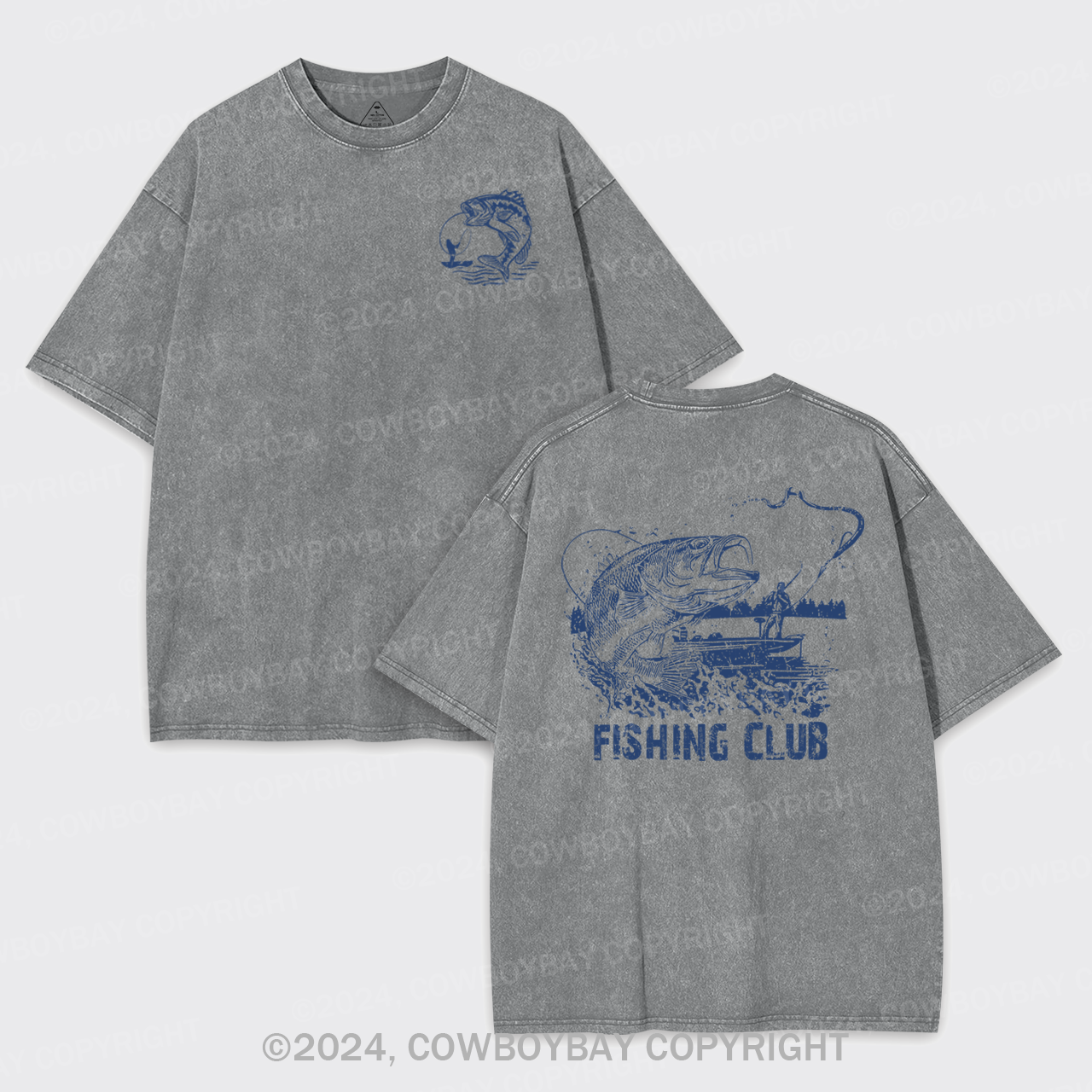 Fishing Club Garment-dye Tees