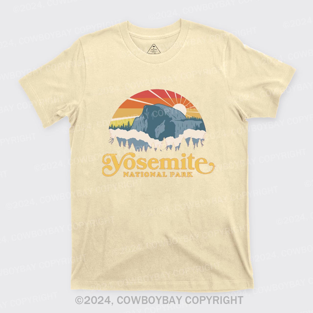 Yosemite Mountain Hiking T-Shirts