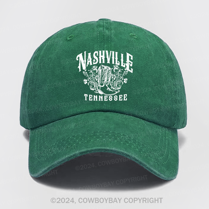 Nashville Tennessee 1972 Wash Hat