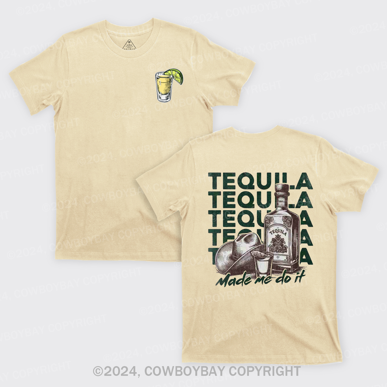 Cute Tequila Shot Lover T-Shirts