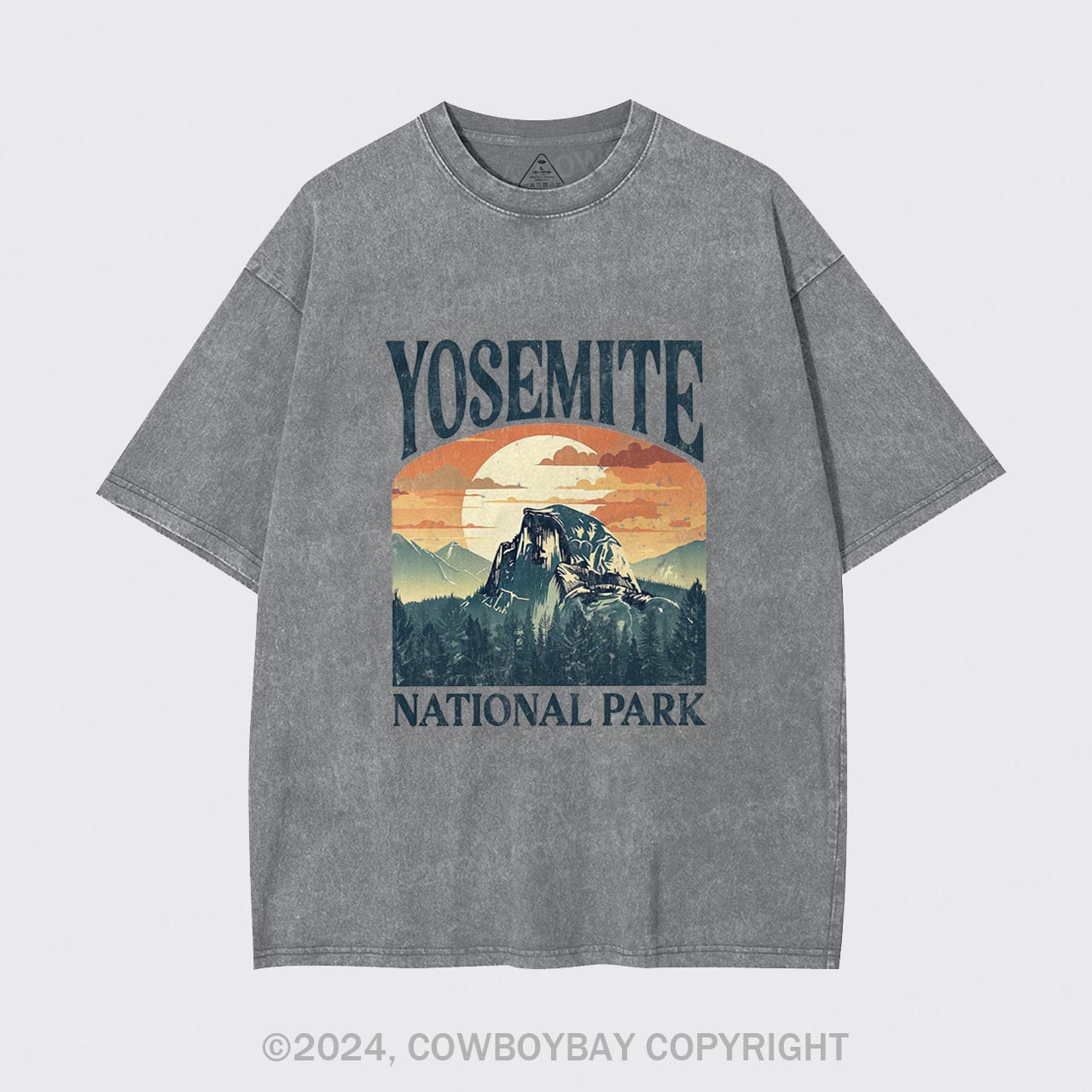 California Yosemite National Park Garment-dye Tees