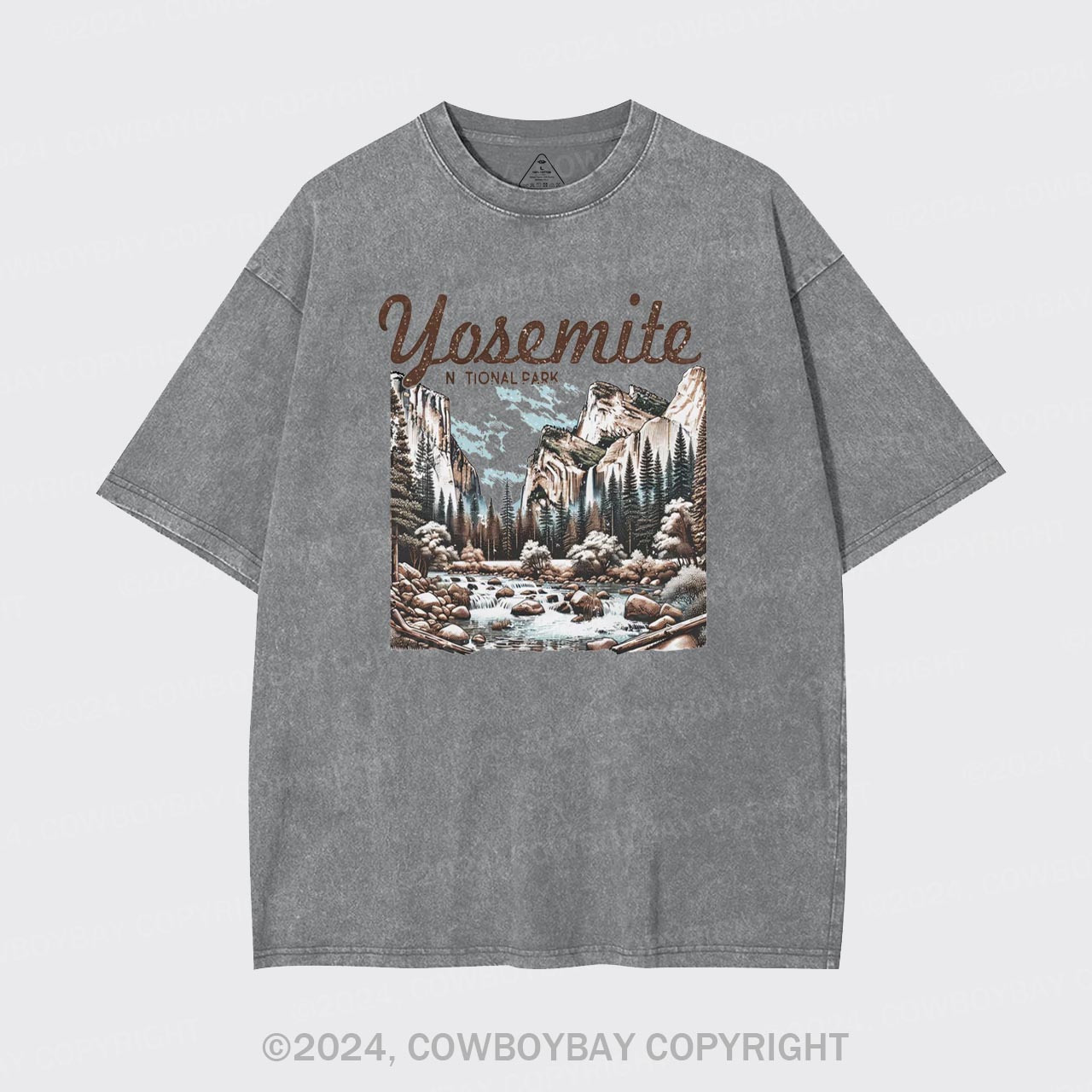 Vintage Yosemite National Park Garment-dye Tees
