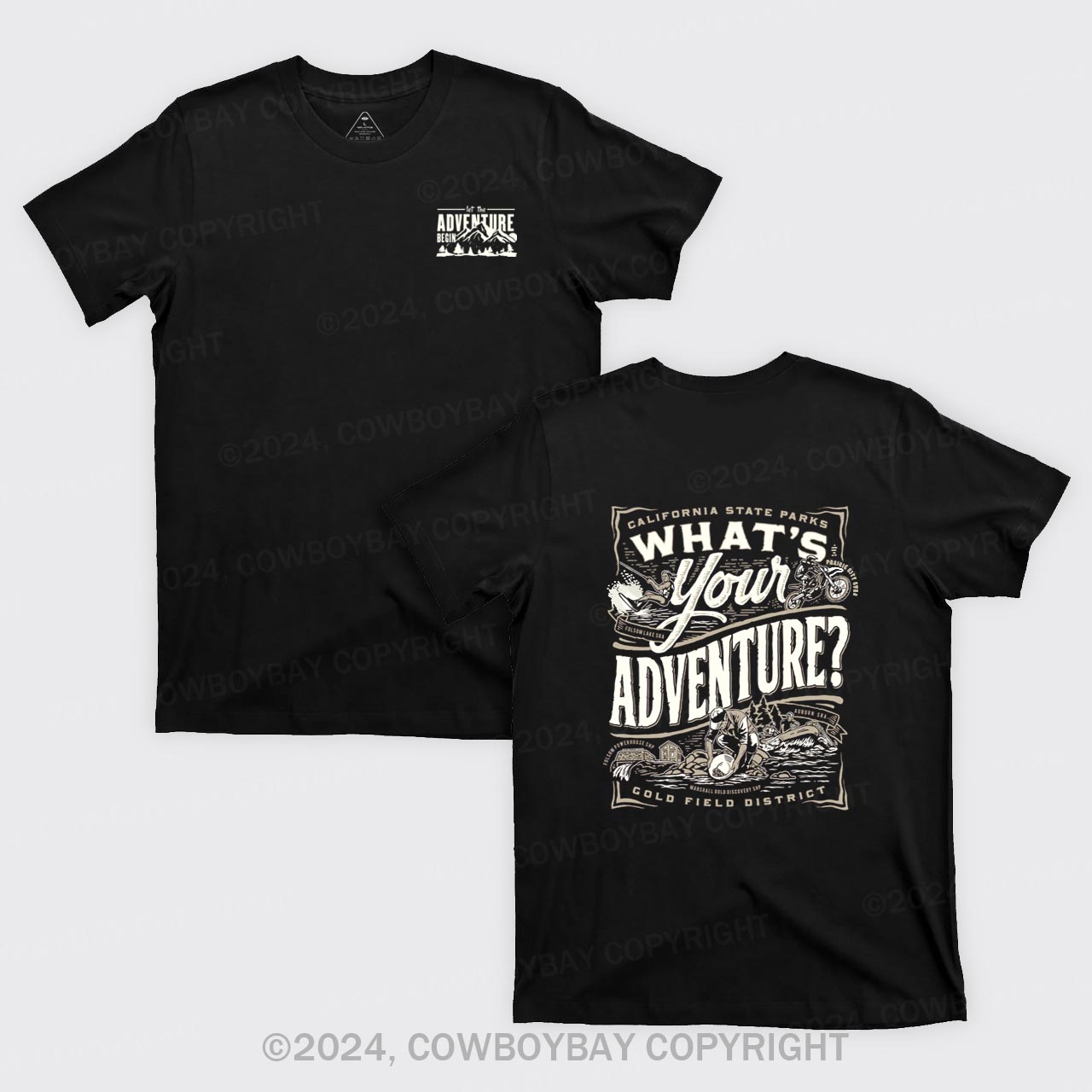 Let the Adventure Begin T-Shirts