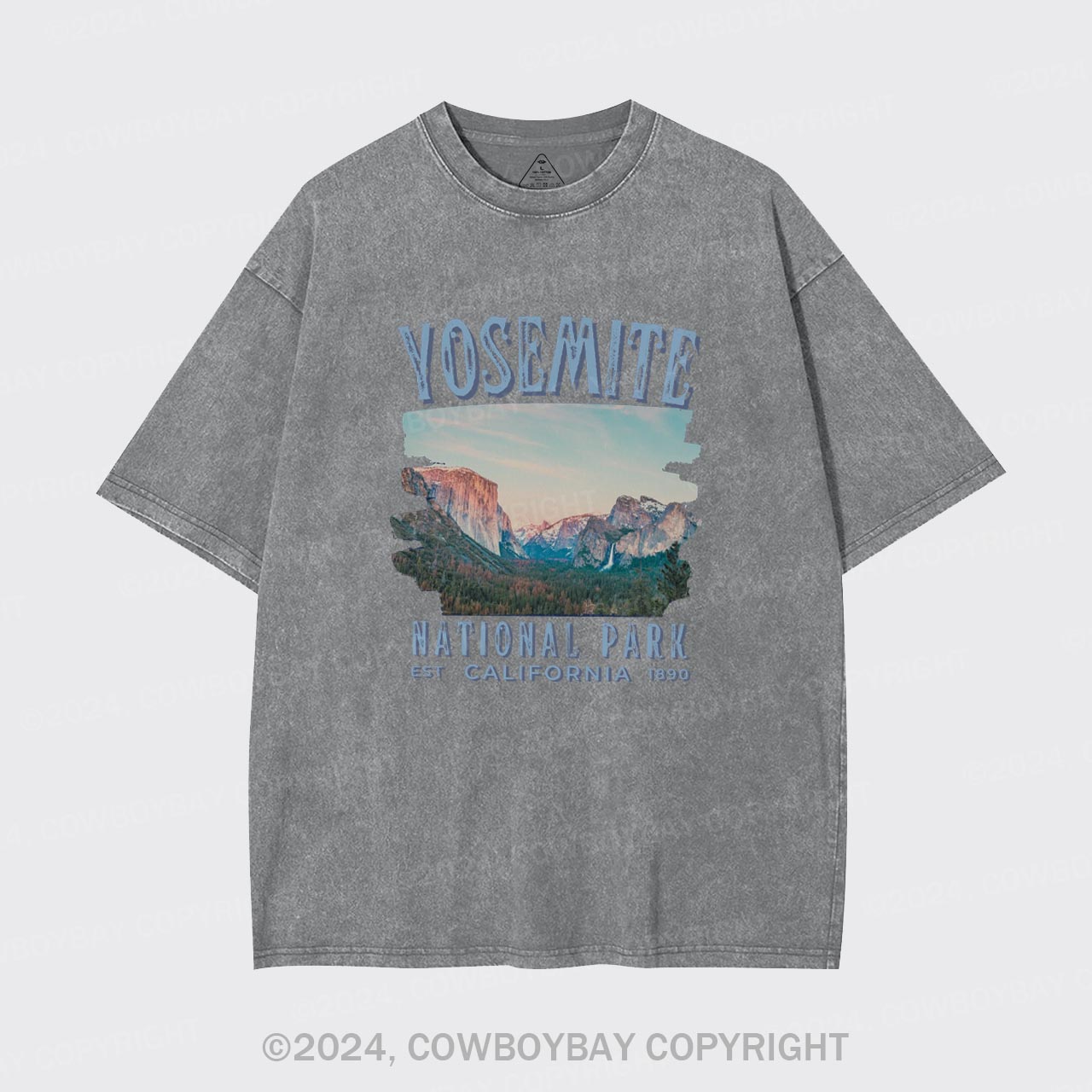 Yosemite National Park California Garment-dye Tees