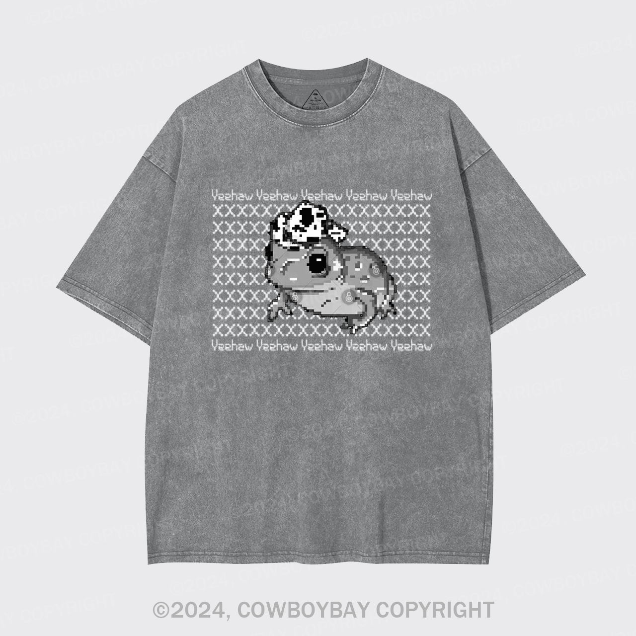 Yeehaw Frog Garment-dye Tees