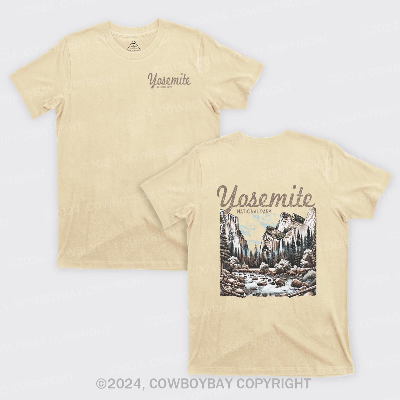 Vintage Yosemite National Park T-Shirts