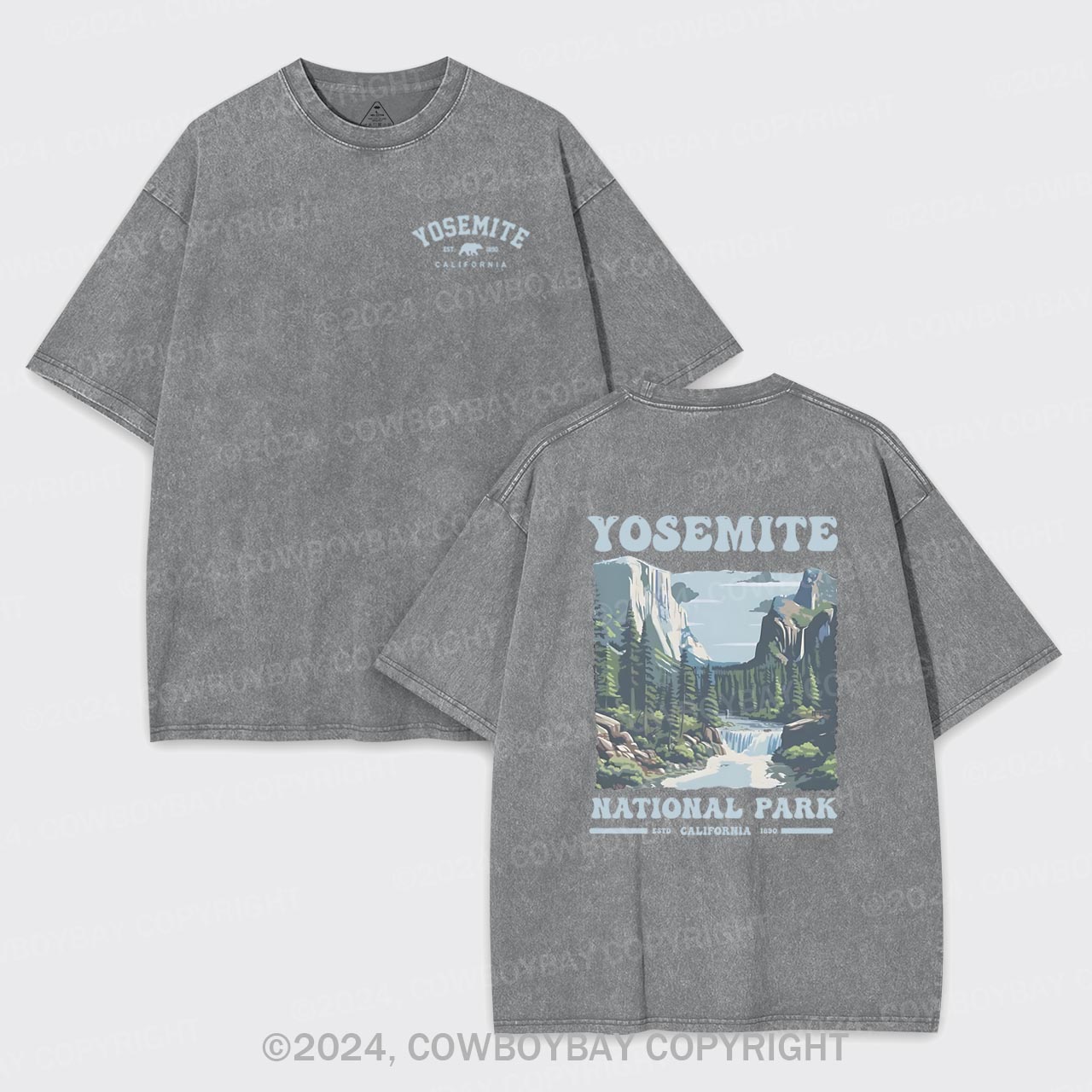 California National Park Garment-dye Tees