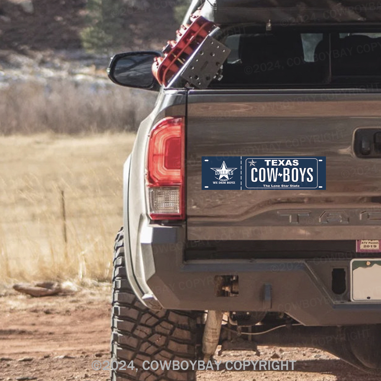 Texas Cowboys Bumper Magnet
