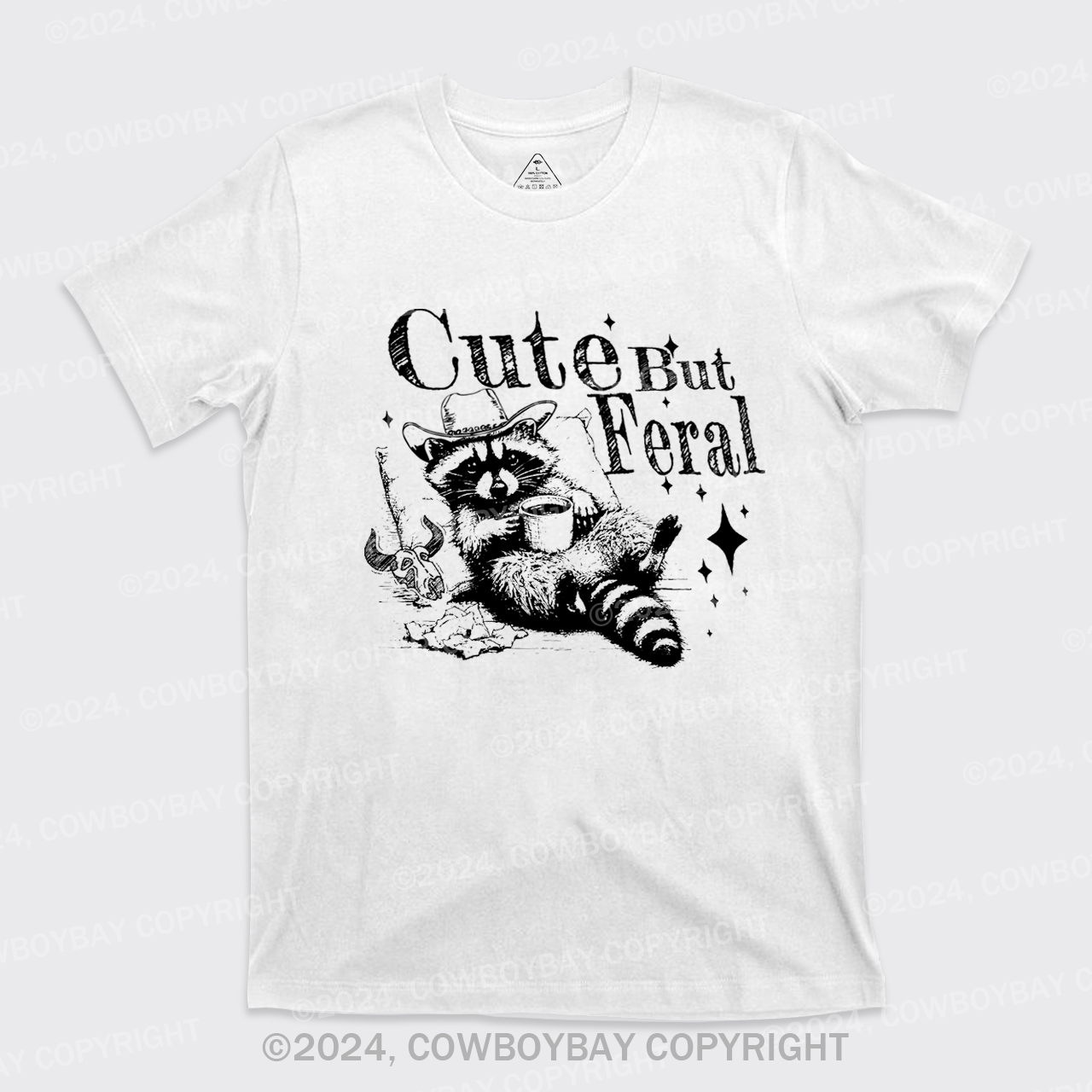 Cute But Feral Raccoon T-Shirts