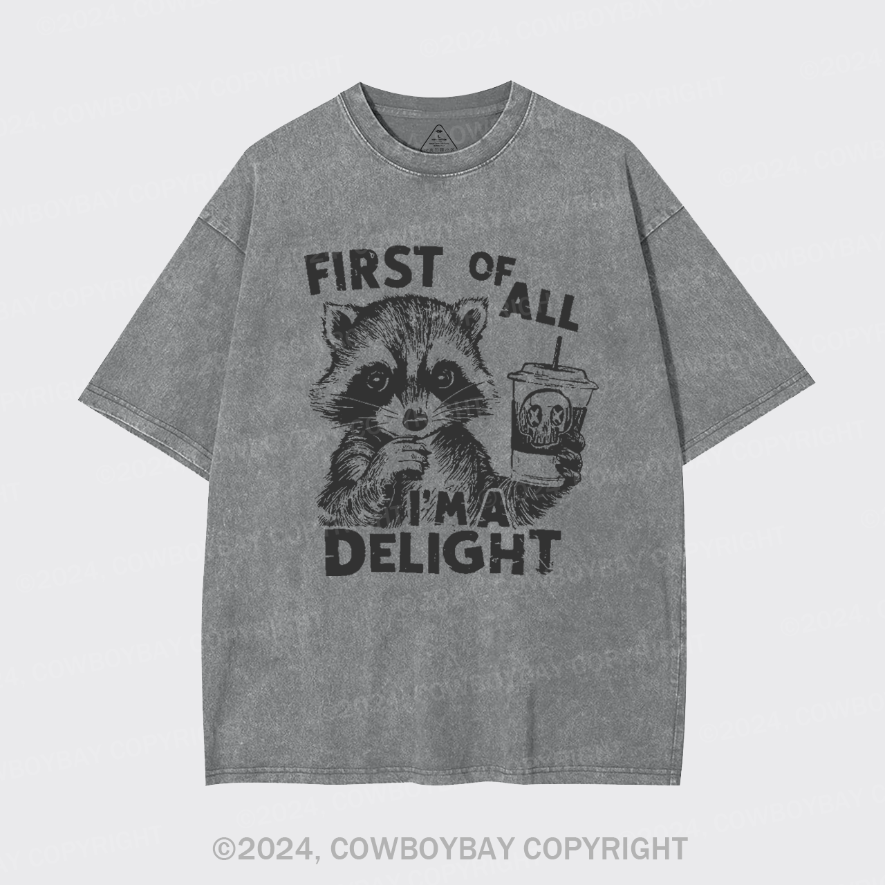 First Of All I'm A Delight Garment-dye Tees