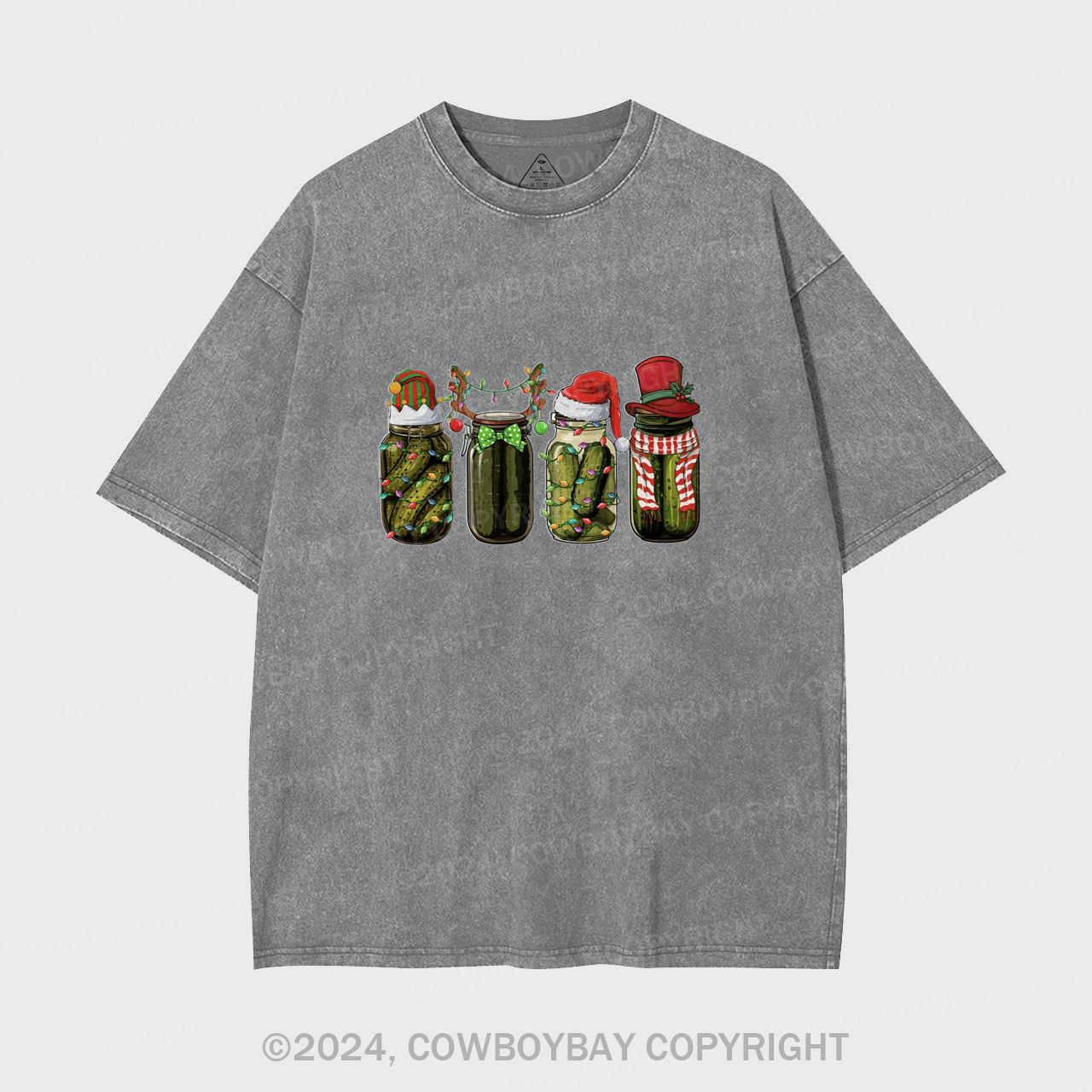 Christmas Pickle Garment-dye Tees