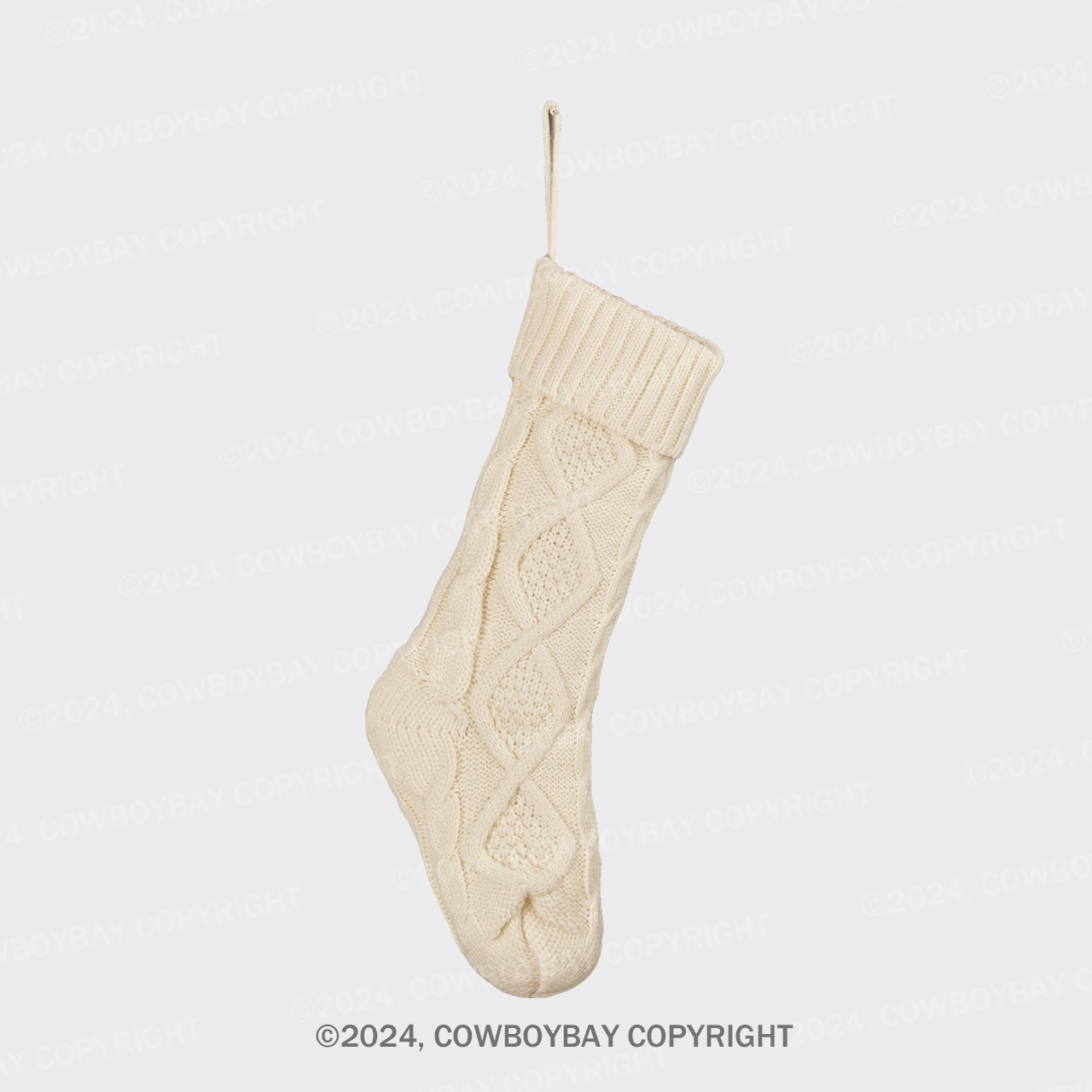 Personalized Shag Thread Christmas Stockings