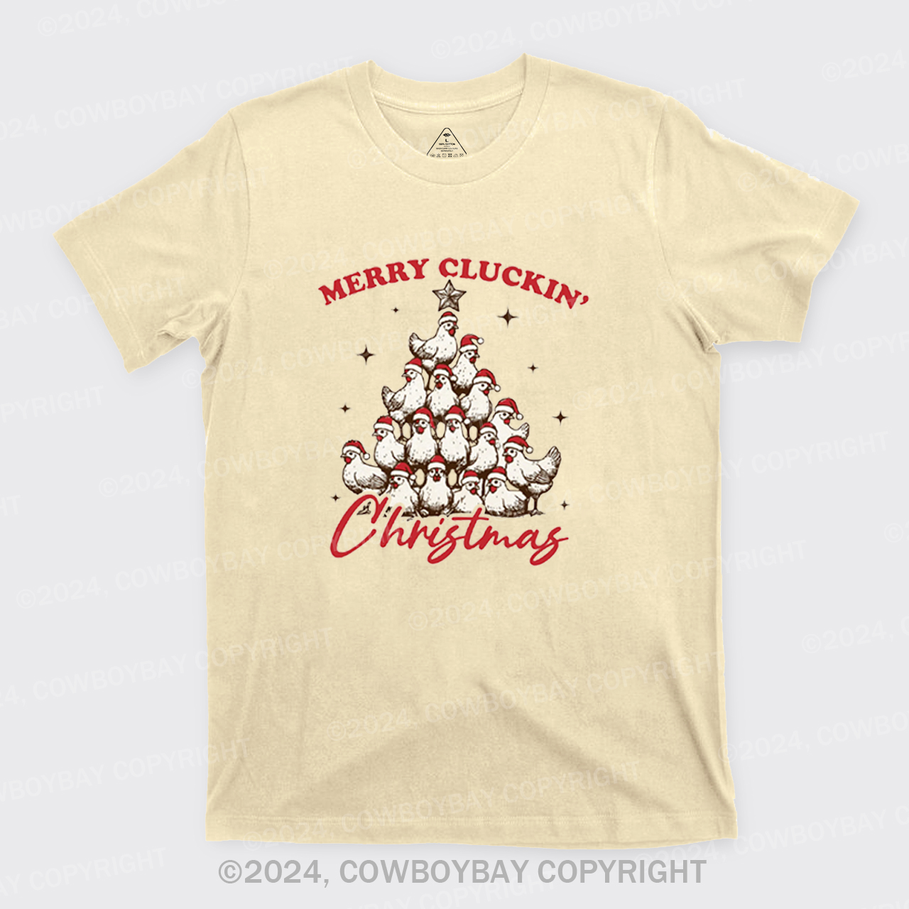 Merry Christmas Chickens T-Shirts