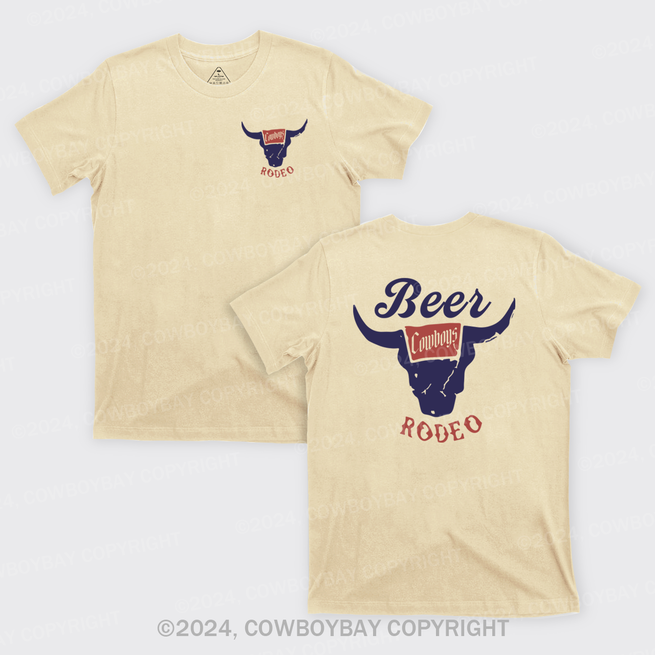 Retro Beer Rodeo Inspired T-Shirts
