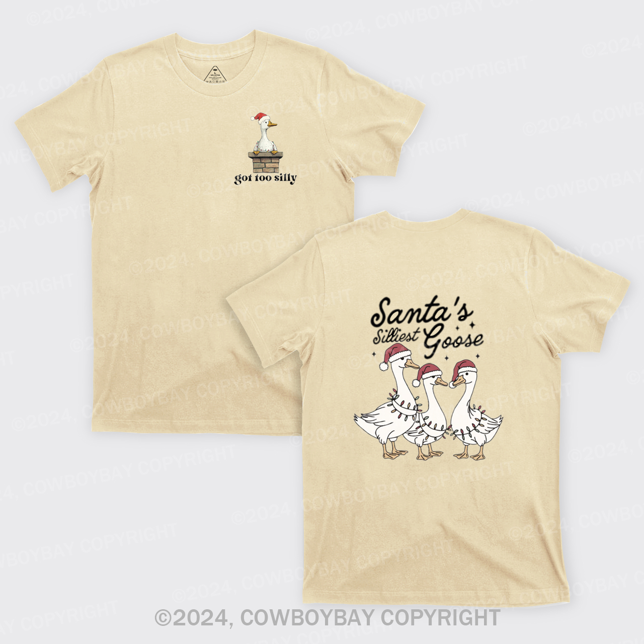 Santa's Silliest Goose T-Shirts