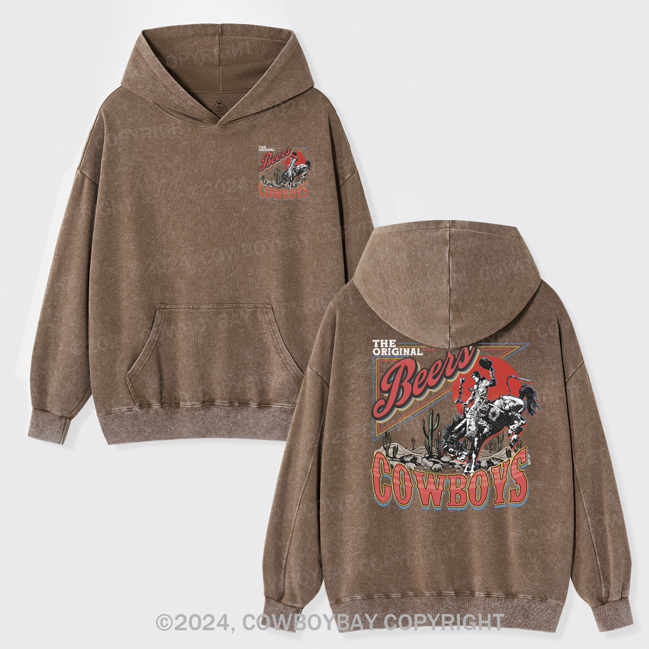 The Beers Rodeo Of Cowboys Hoodies