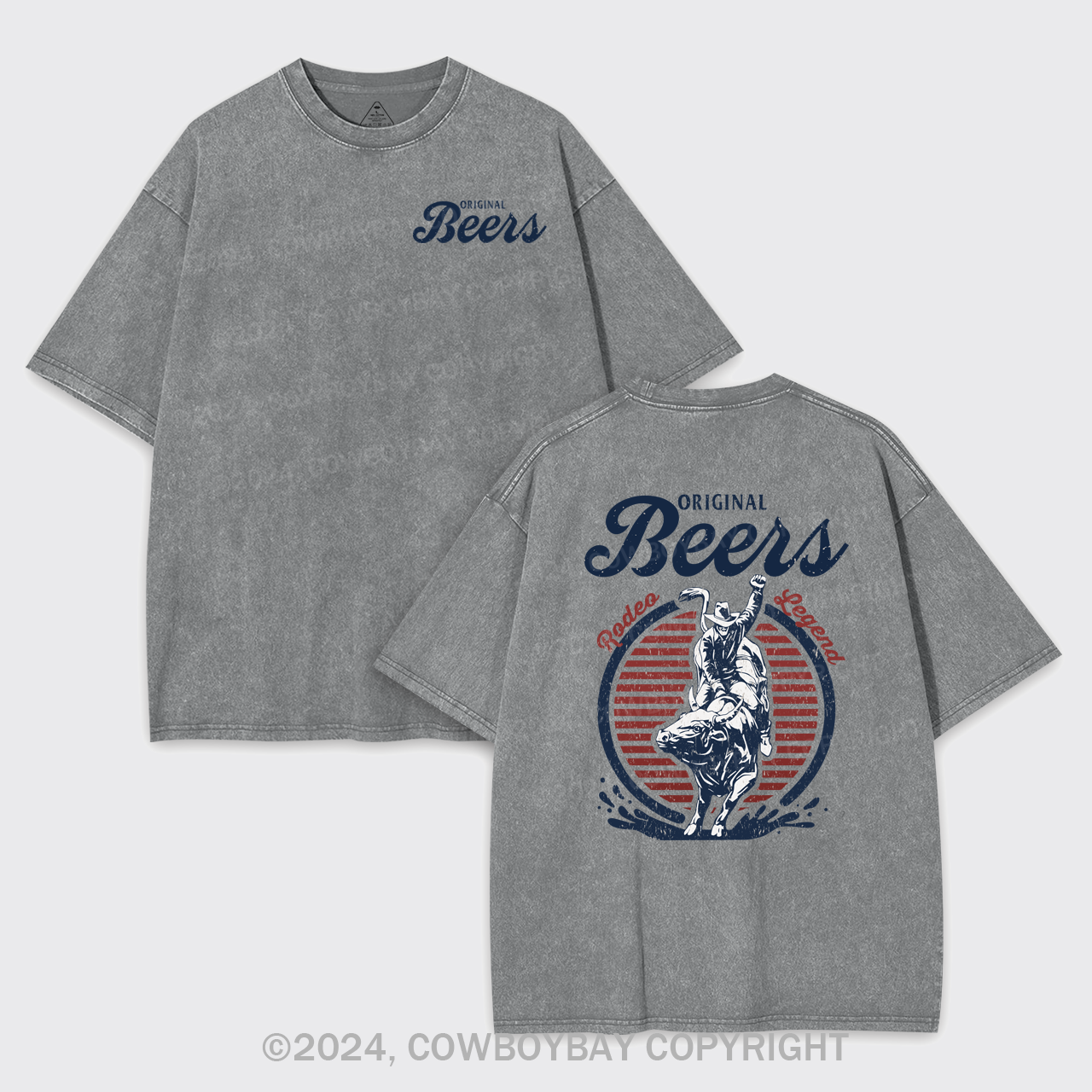 Original Beers Rodeo Legend Garment-dye Tees
