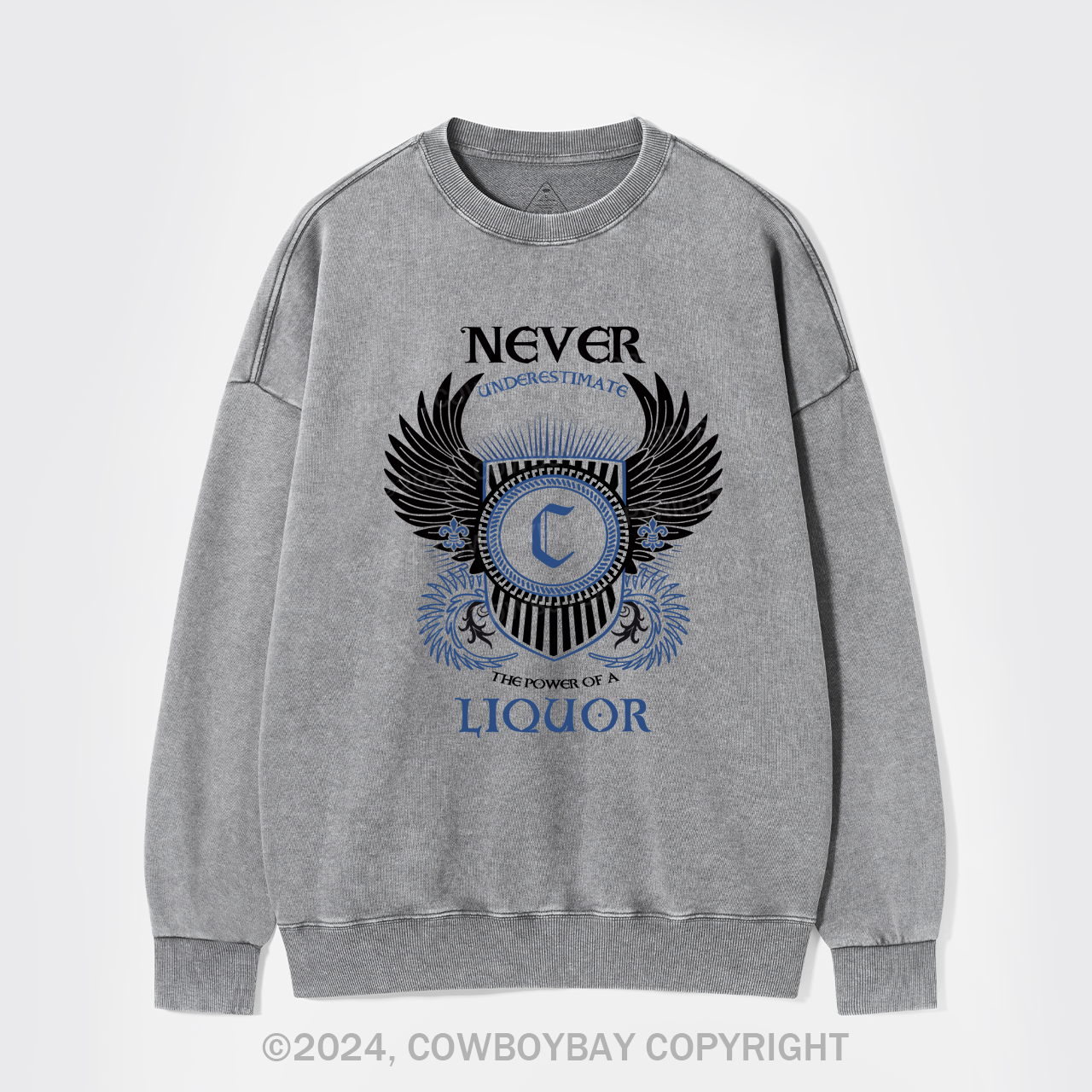 The Power Of C Washed Sweatshirts