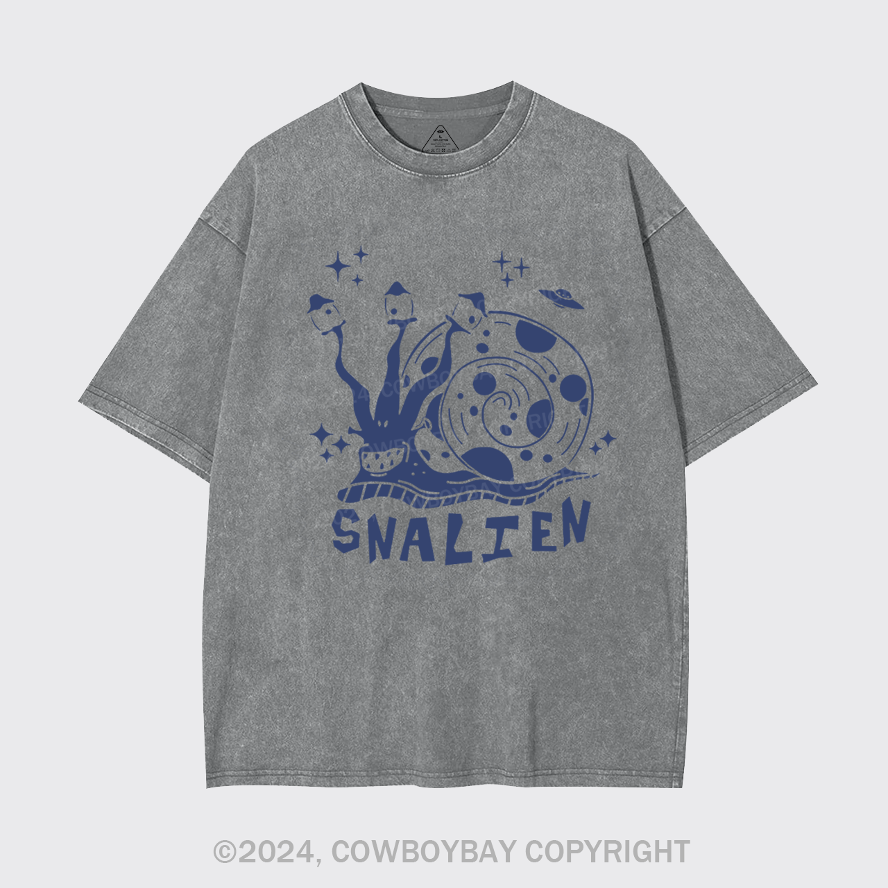 Alien Snail Garment-dye Tees