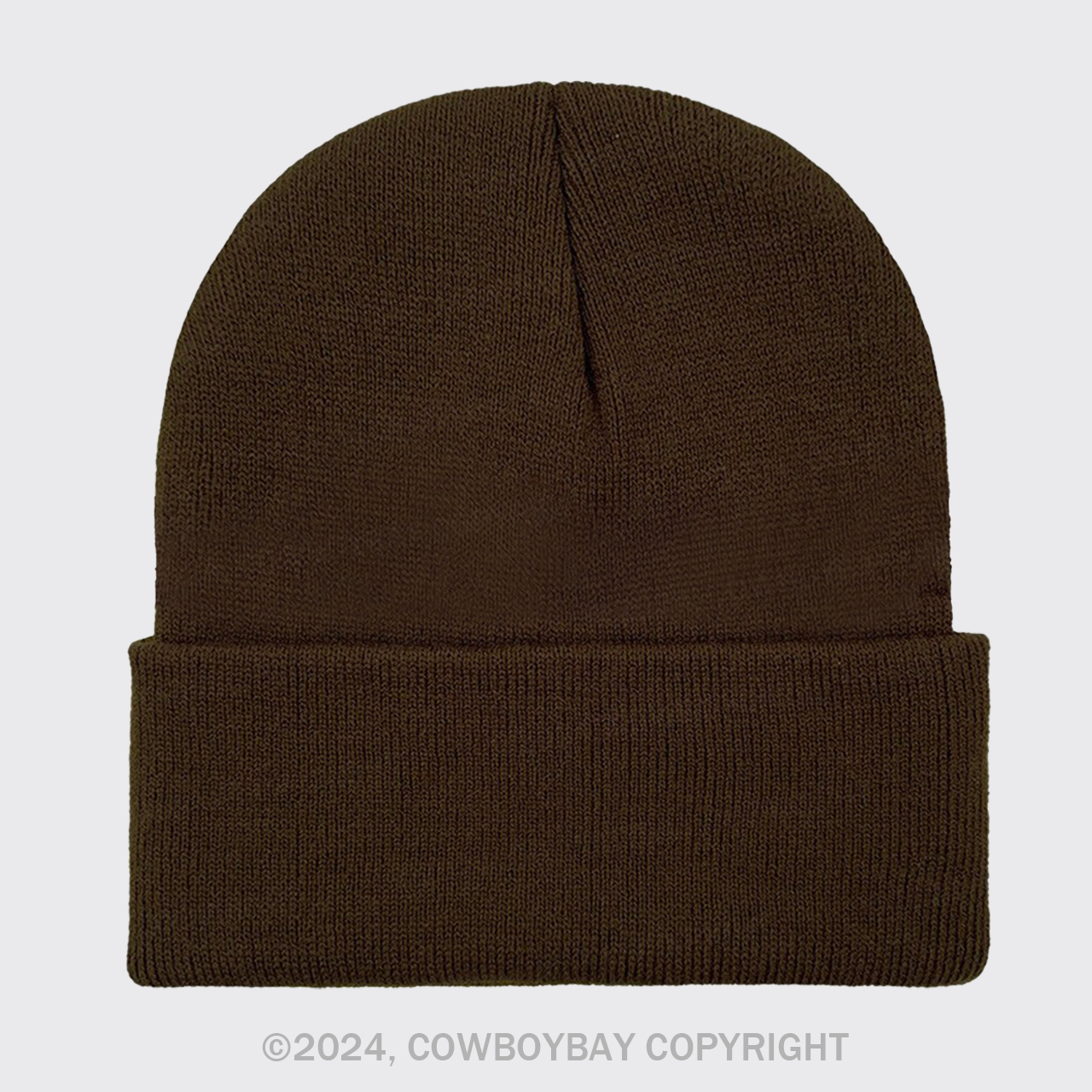 Solid Color Light Plate Knitted Hat