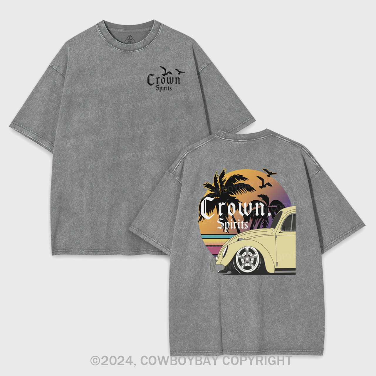 Beers With Hot Summer Garment-dye Tees