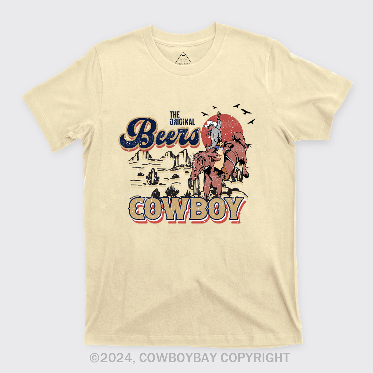 Beers Cowboy On The Wilderness T-Shirts